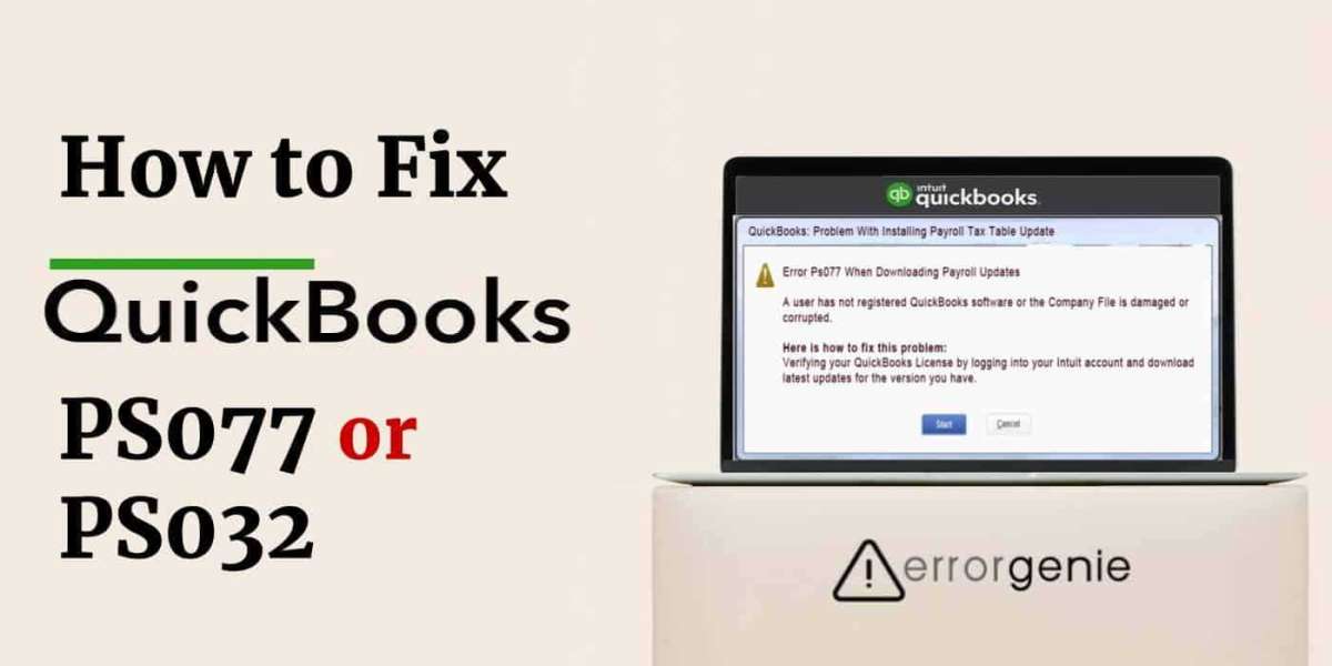 QuickBooks Error ps077