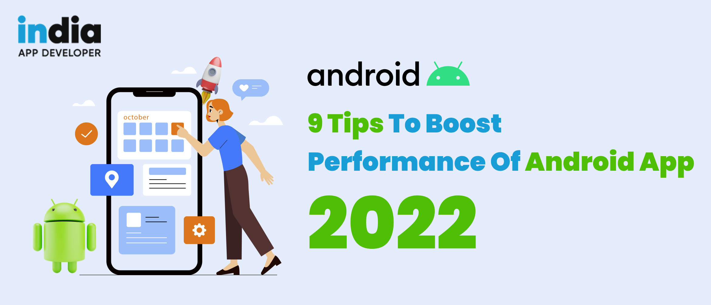 9 Tips to Boost Performance of android App - 2022