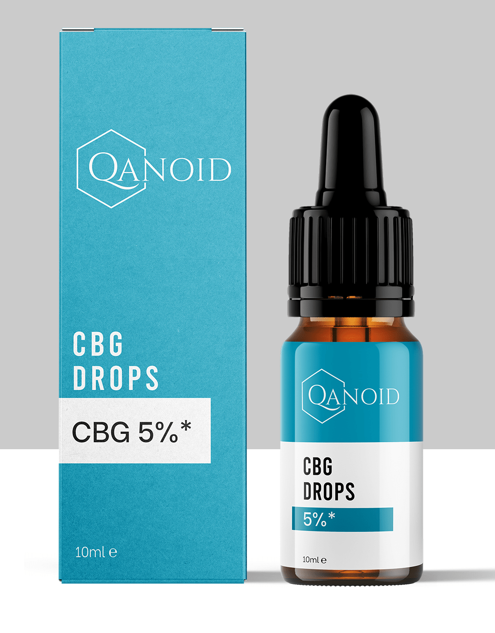 CBG Oil, Cannabigerol Drops 500mg | Qanoid Premium CBG Oil