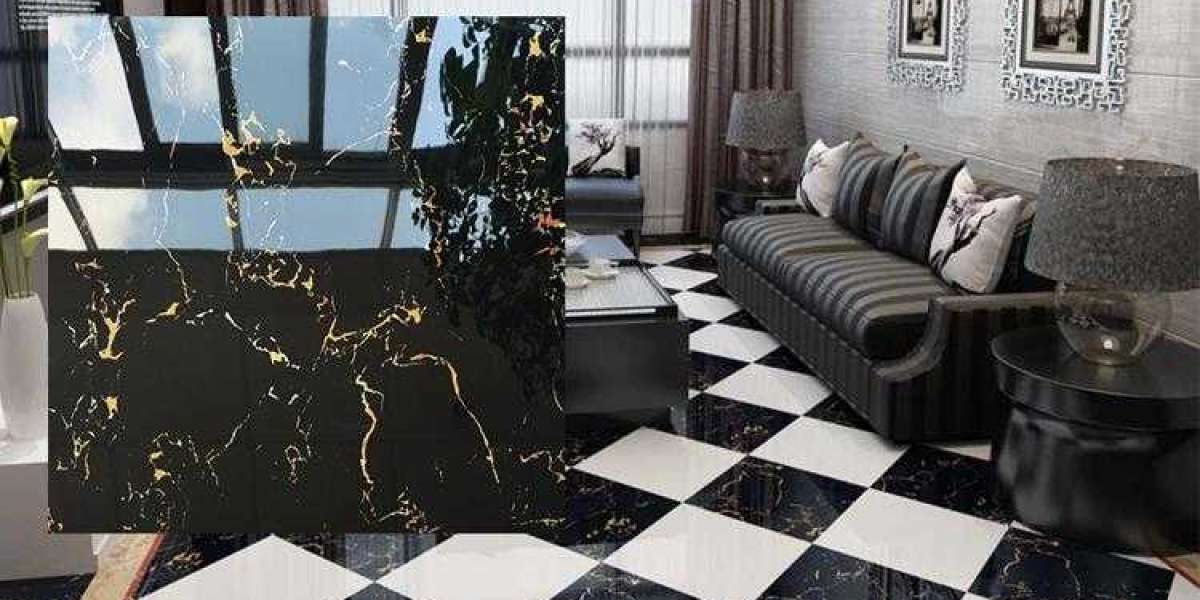 In contrast to marble tiles what sets fully polished glazed tiles apart from marble tiles is their high degree of shine